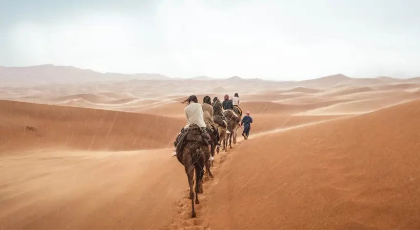 Tour de 5 días desde Fez a Marrakech por itinerario del desierto