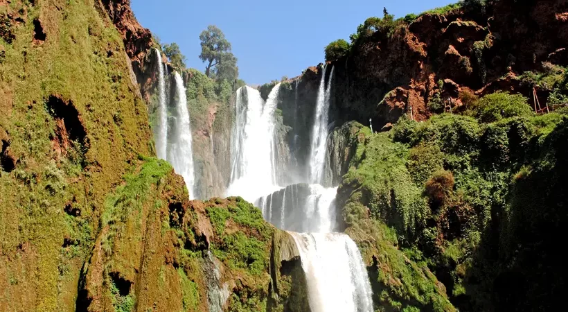 Excursión de un día desde Marrakech a las cascadas de Ouzoud